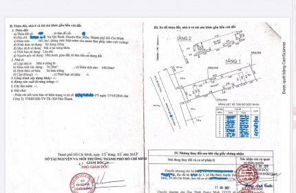 Cần bán gấp nhà mặt tiền, nhị bình hóc môn, 168M2, 2T, chỉ 7 tỷ.